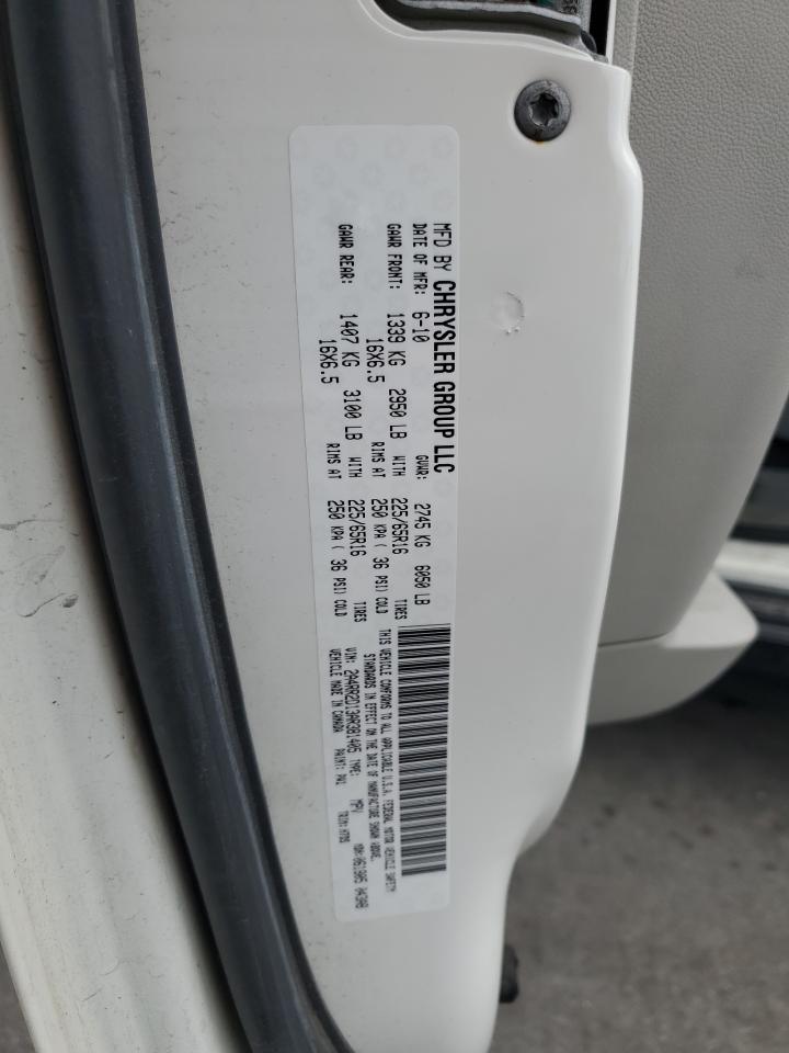 2010 Chrysler Town & Country Lx VIN: 2A4RR2D13AR381405 Lot: 64817935
