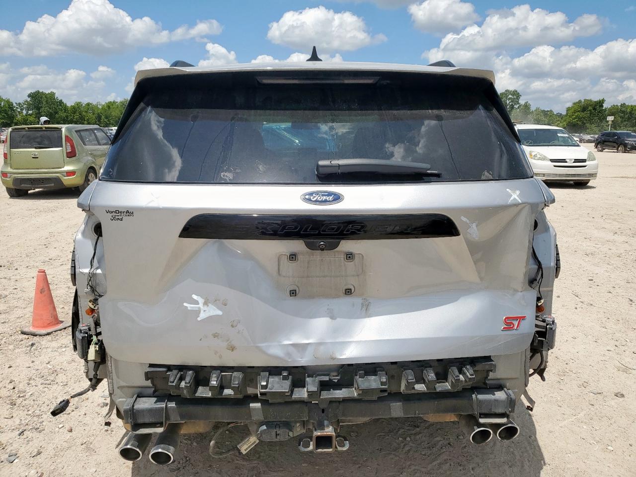 2021 Ford Explorer St VIN: 1FM5K8GC2MGC19887 Lot: 65782125