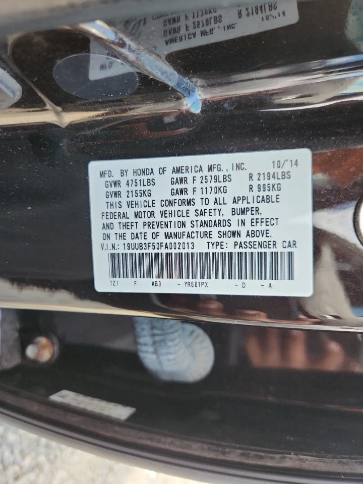 2015 Acura Tlx Tech VIN: 19UUB3F50FA002013 Lot: 63240445