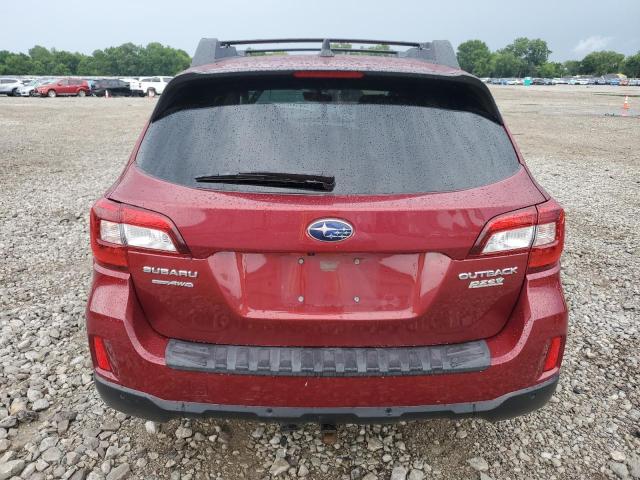  SUBARU OUTBACK 2017 Czerwony
