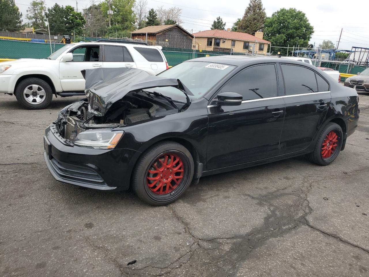 2017 Volkswagen Jetta Se black null gas 3VWDB7AJ4HM415940 photo #1