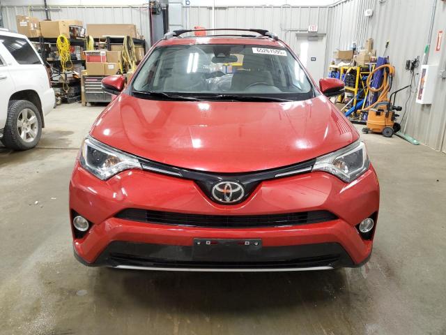  TOYOTA RAV4 2017 Красный