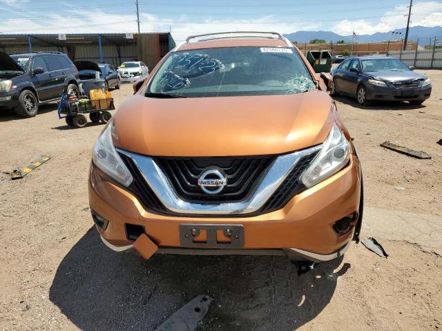  NISSAN MURANO 2015 Pomarańczowy