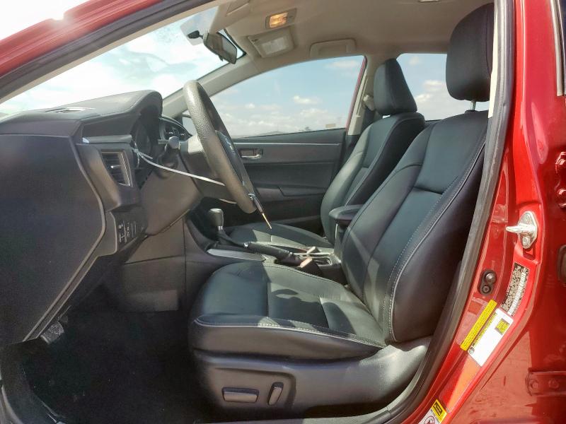 TOYOTA COROLLA 2014 Czerwony