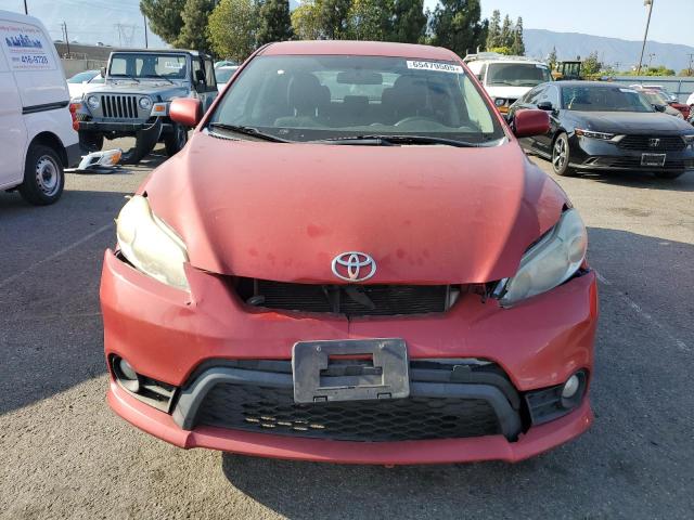  TOYOTA COROLLA 2013 Czerwony