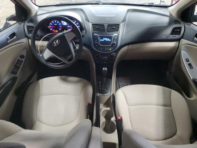  HYUNDAI ACCENT 2017 Czerwony
