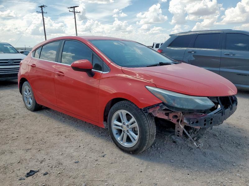  CHEVROLET CRUZE 2017 Red