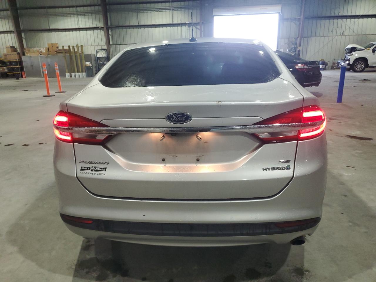 2018 Ford Fusion Se Hybrid VIN: 3FA6P0LU5JR249308 Lot: 64681275
