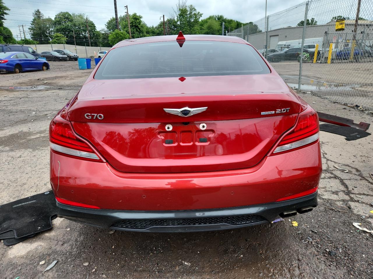 2021 Genesis G70 Elite VIN: KMTG34LA9MU073692 Lot: 63272415