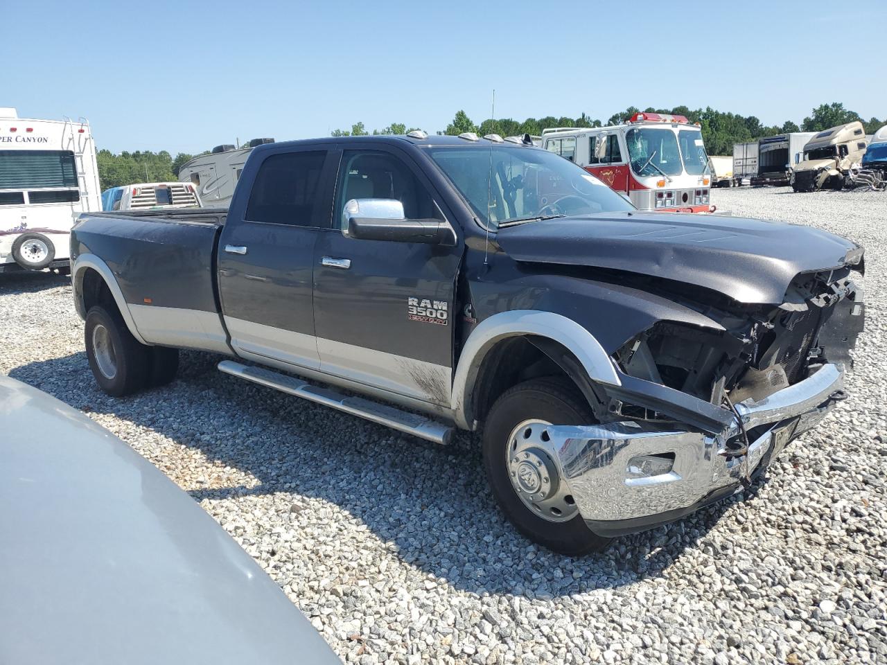 2018 Ram 3500 Laramie Crew Ca VIN: 3C63RRJL8JG361321 Lot: 64492505
