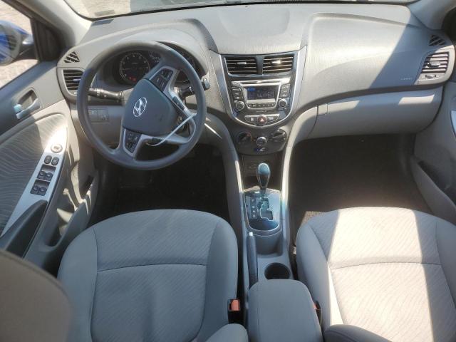 Sedans HYUNDAI ACCENT 2015 Granatowy