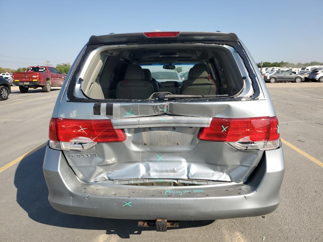 2010 Honda Odyssey Exl VIN: 5FNRL3H76AB051443 Lot: 64068155