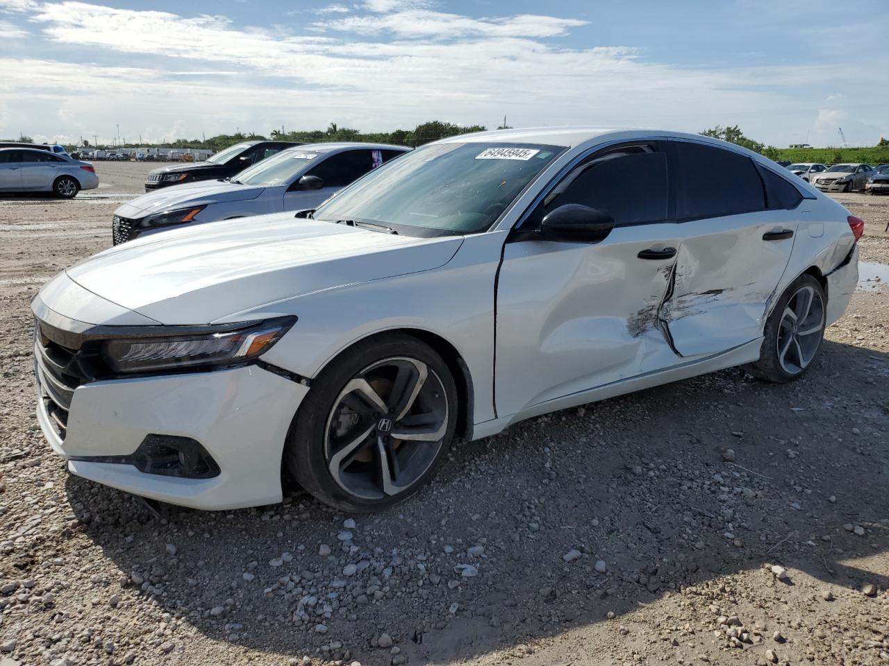 2022 Honda Accord Sport Se VIN: 1HGCV1F46NA021078 Lot: 64945945