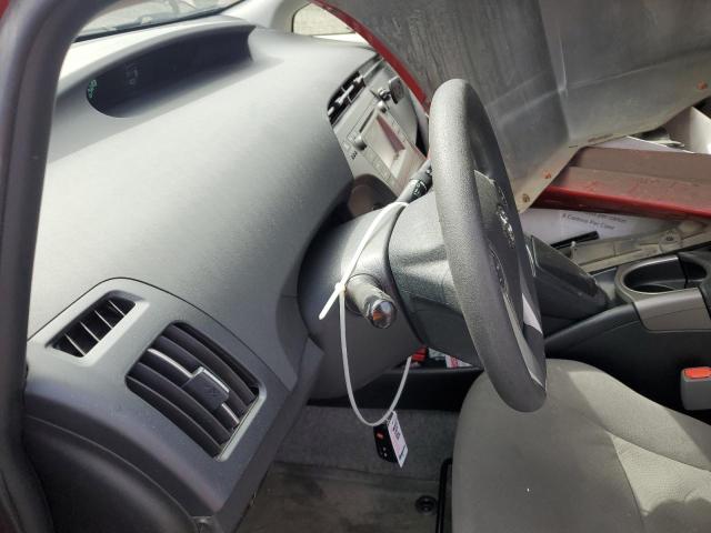  TOYOTA PRIUS 2015 Red
