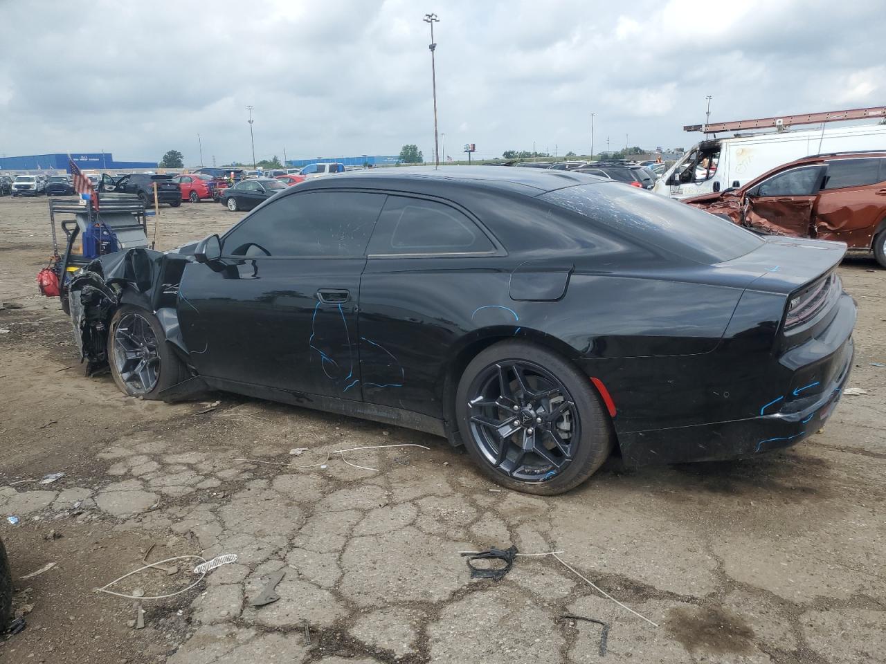 2024 Dodge Charger Daytona R/T black null electric 2C3CDBCK3RR208388 photo #3