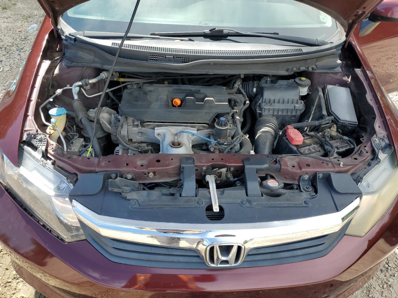 2012 Honda Civic Lx VIN: 2HGFB2F52CH515490 Lot: 64921855