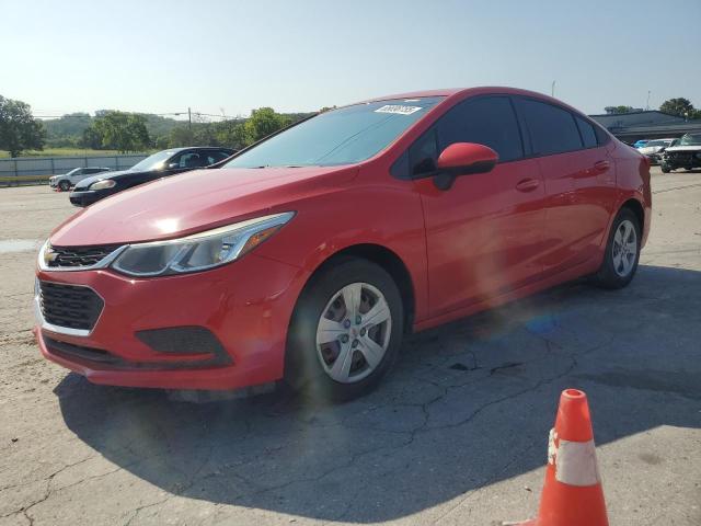  CHEVROLET CRUZE 2017 Czerwony