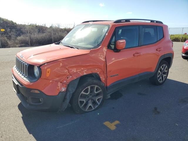  JEEP RENEGADE 2015 Pomarańczowy