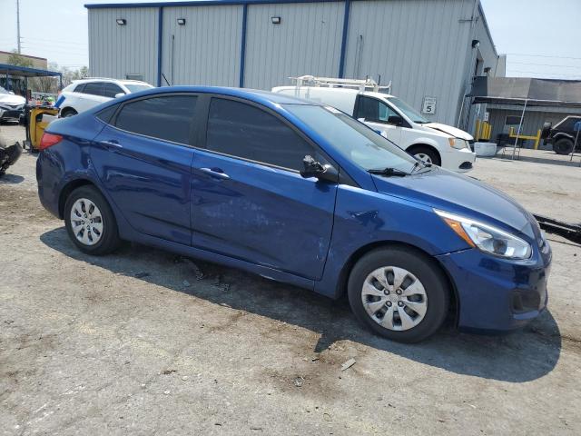 Sedans HYUNDAI ACCENT 2017 Granatowy