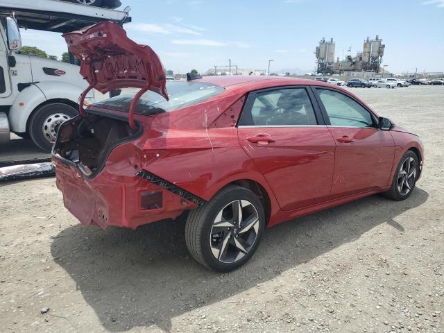  HYUNDAI ELANTRA 2022 Красный