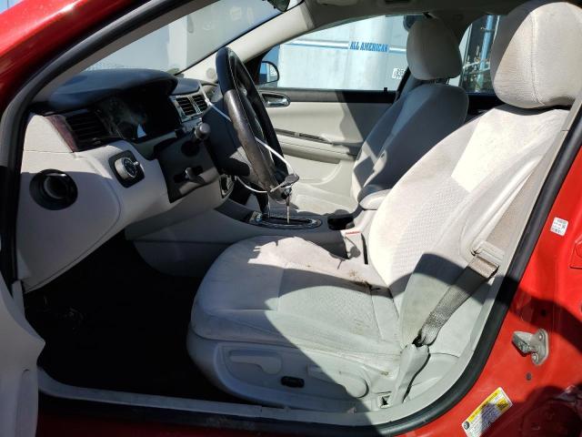 Sedans CHEVROLET IMPALA 2012 Czerwony
