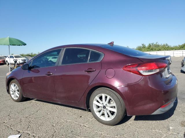 KIA FORTE 2017 Бургунди