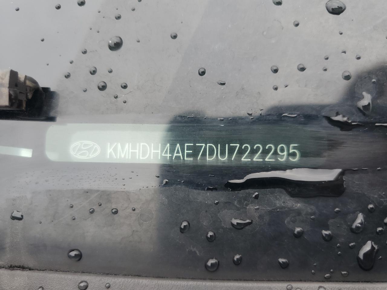 2013 Hyundai Elantra Gls VIN: KMHDH4AE7DU722295 Lot: 65369065
