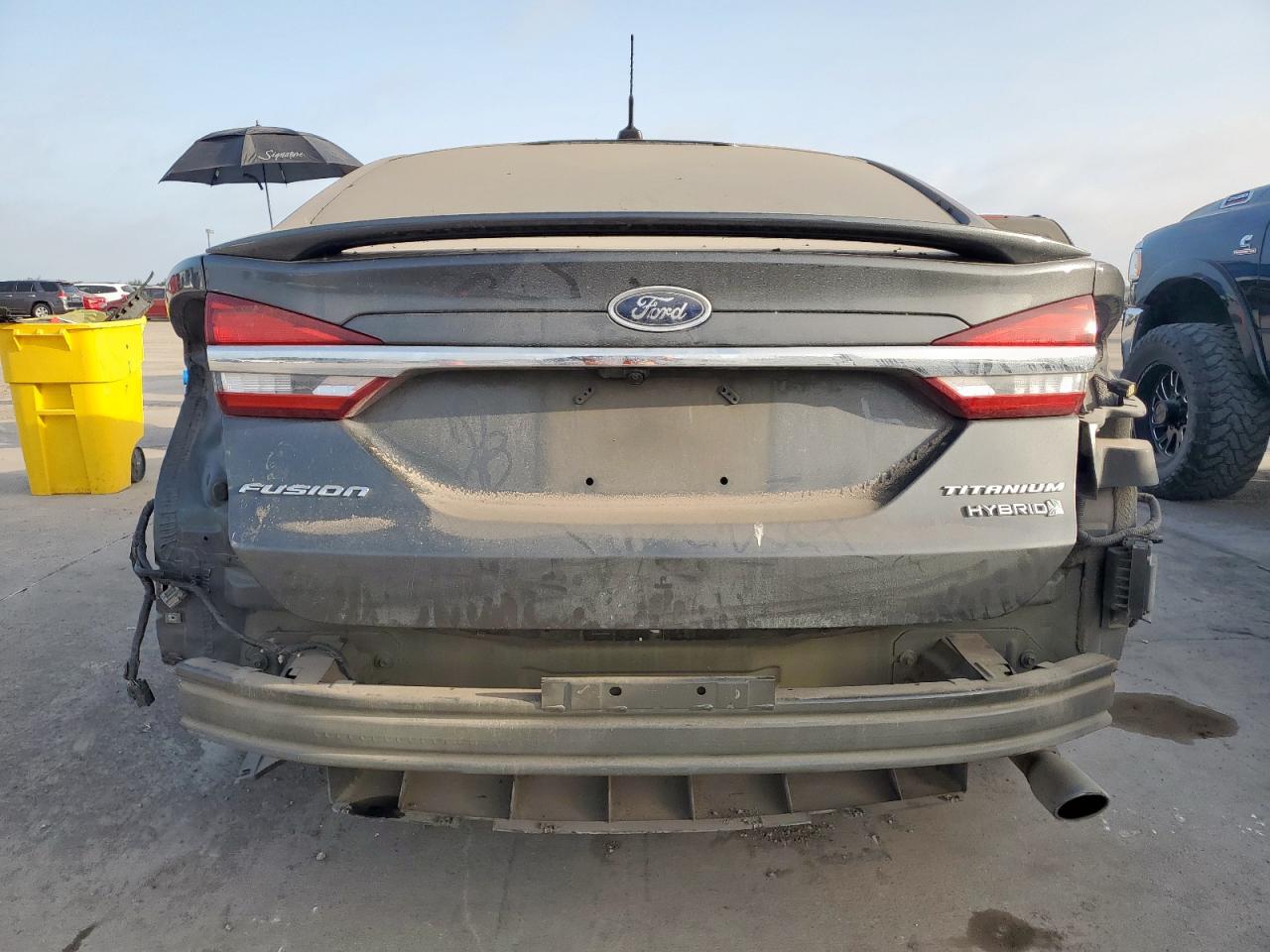 2017 Ford Fusion Titanium Hev VIN: 3FA6P0RU5HR143619 Lot: 65178535