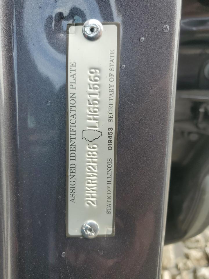 2020 Honda Cr-V Exl VIN: 2HKRW2H86LH651569 Lot: 64649915