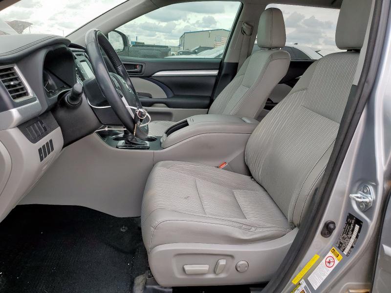 Parquets TOYOTA HIGHLANDER 2015 Srebrny