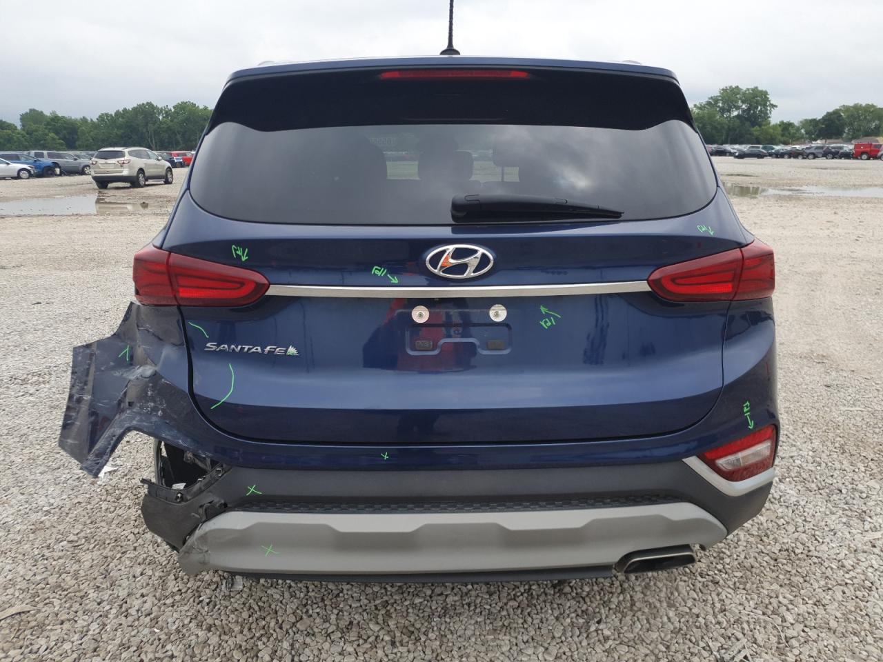 2019 Hyundai Santa Fe Se VIN: 5NMS23AD5KH120823 Lot: 65550045