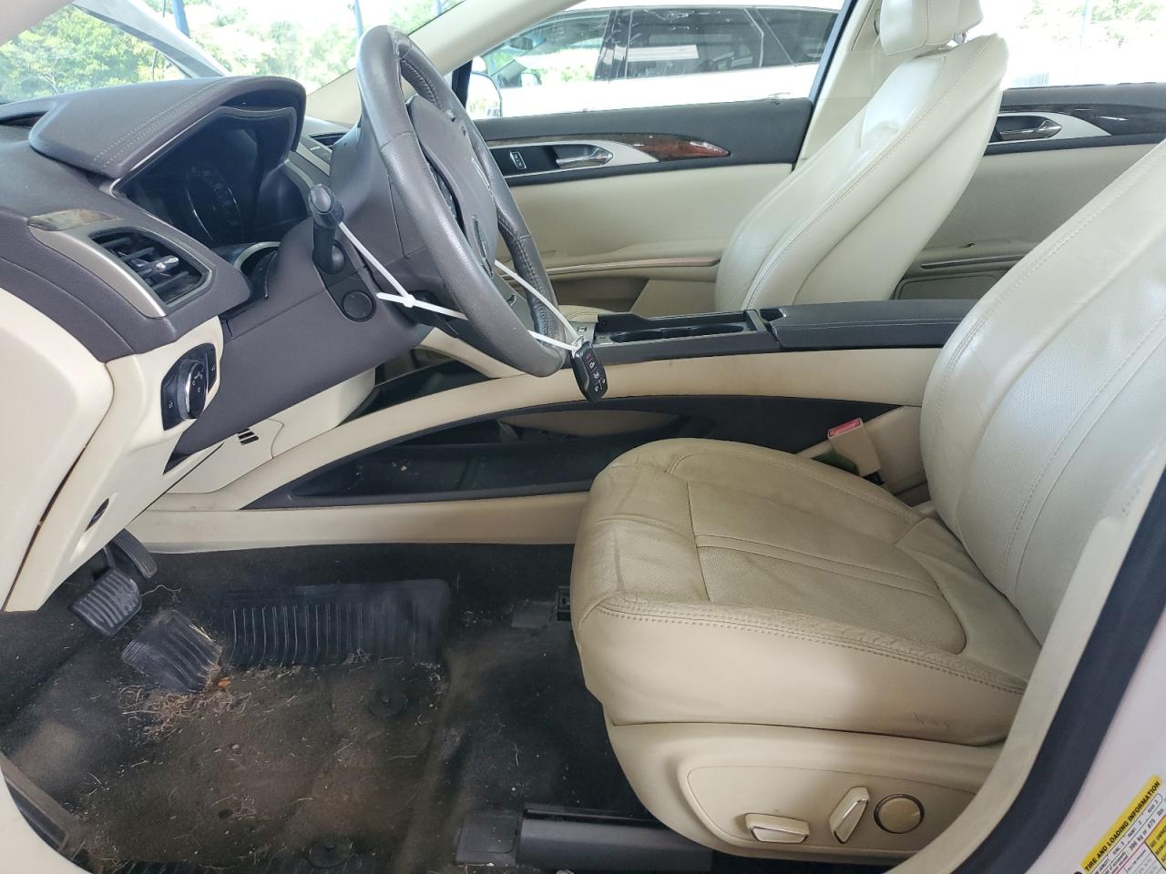 2014 Lincoln Mkz VIN: 3LN6L2GK7ER823662 Lot: 80863095