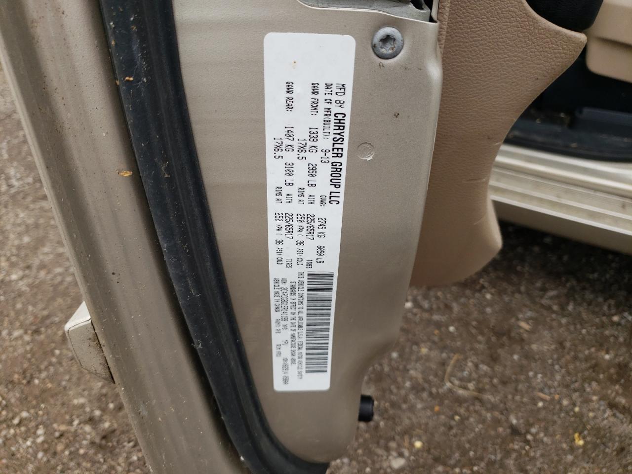2014 Dodge Grand Caravan Se VIN: 2C4RDGBG1ER141199 Lot: 65479005