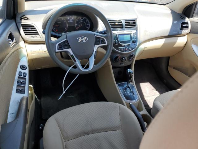 Sedans HYUNDAI ACCENT 2012 Brown