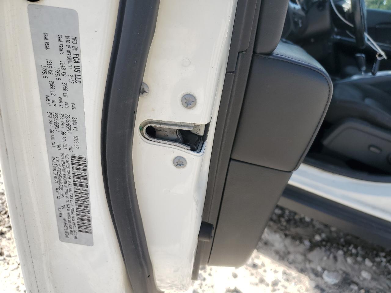 2017 Dodge Journey Sxt VIN: 3C4PDCBB6HT612396 Lot: 64496485