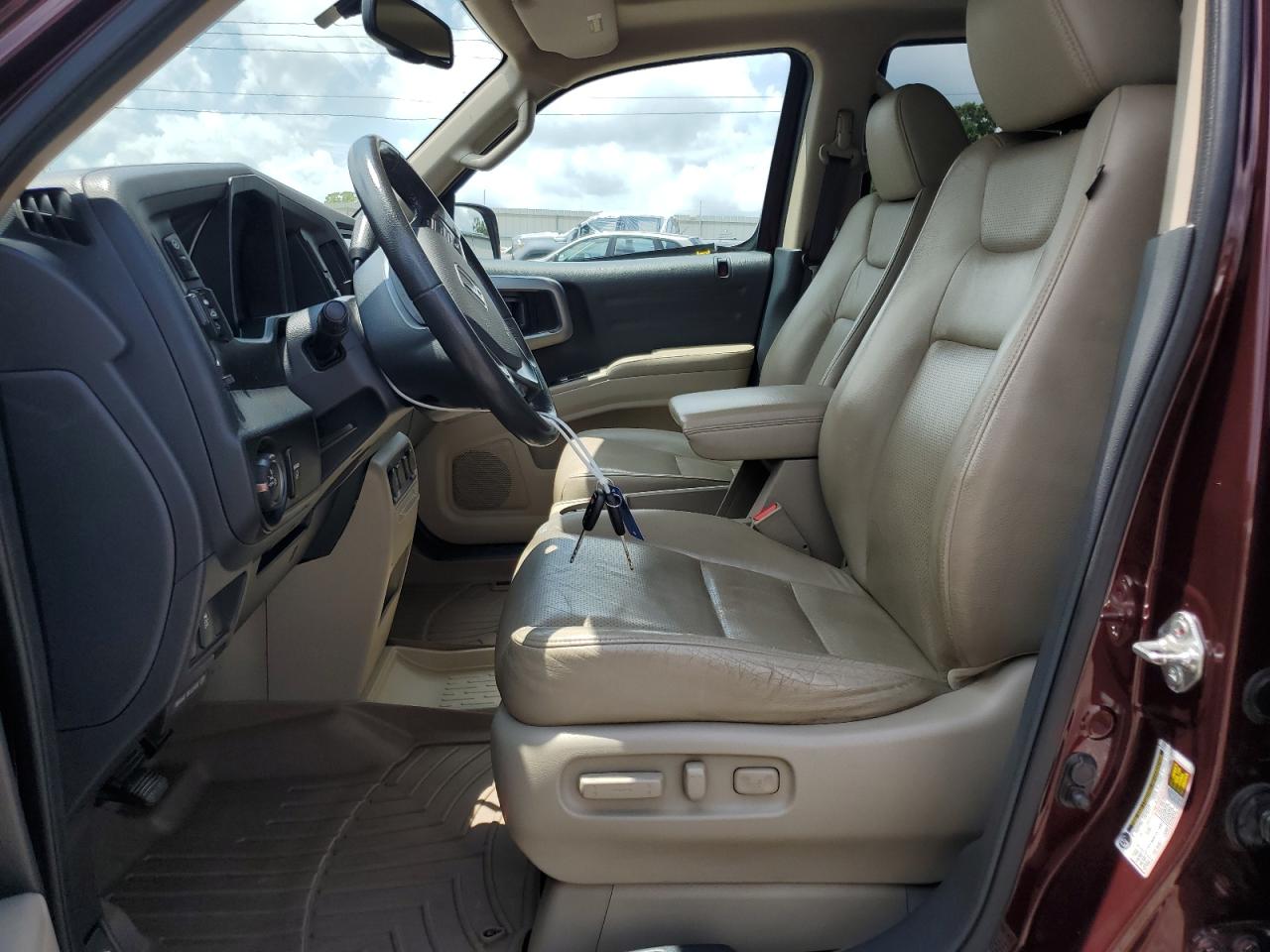 2013 Honda Ridgeline Rtl VIN: 5FPYK1F54DB017694 Lot: 64931875