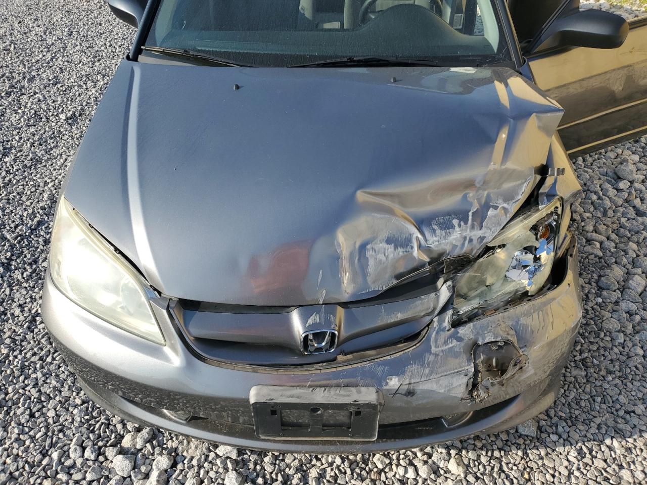 2004 Honda Civic Lx VIN: 2HGES16594H622480 Lot: 63456685