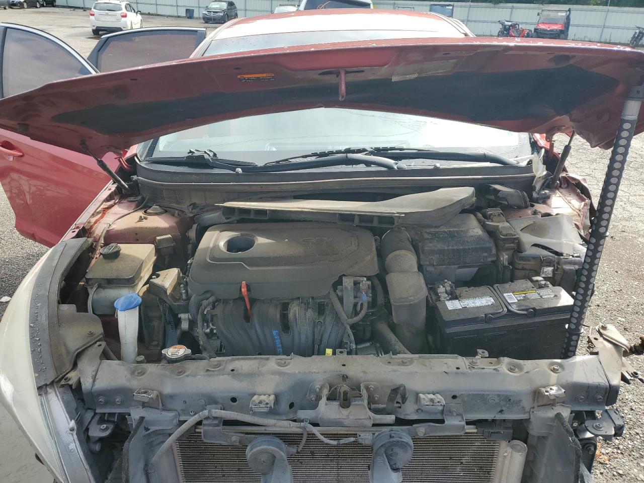 2017 Hyundai Sonata Se VIN: 5NPE24AF6HH517392 Lot: 64602375