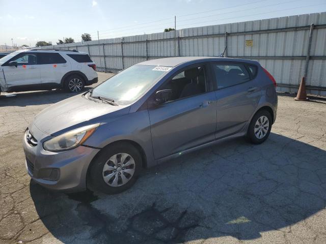 Hatchbacks HYUNDAI ACCENT 2016 Szary