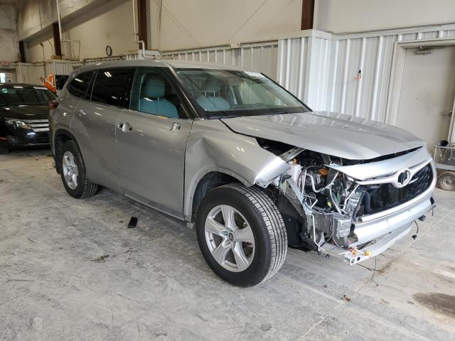  TOYOTA HIGHLANDER 2022 Srebrny