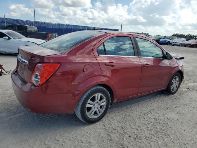  CHEVROLET SONIC 2012 Red