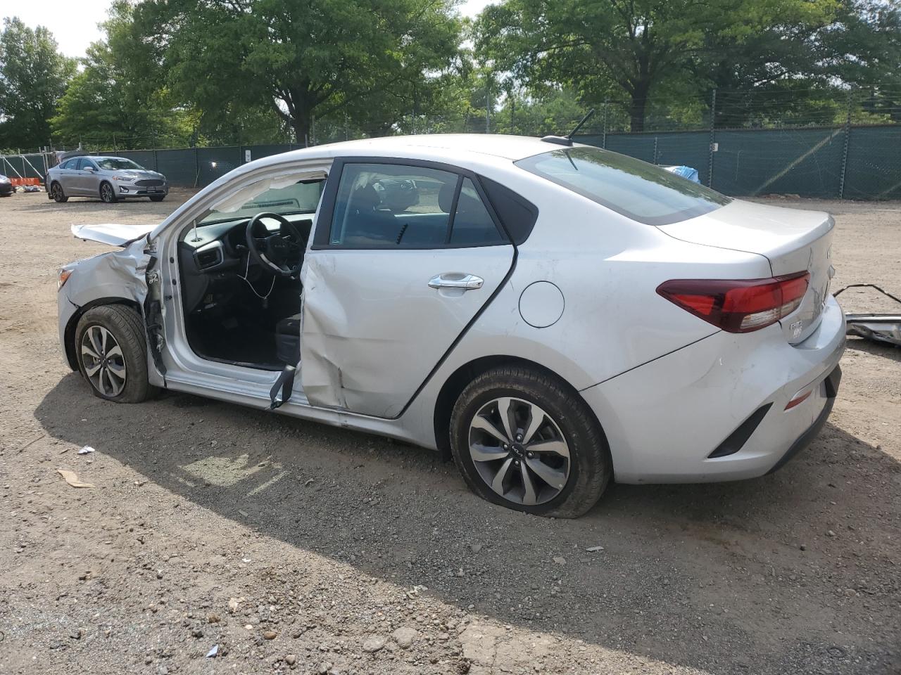 2023 Kia Rio Lx grey null gas 3KPA24ADXPE585369 photo #3