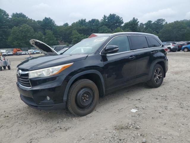  TOYOTA HIGHLANDER 2016 Черный