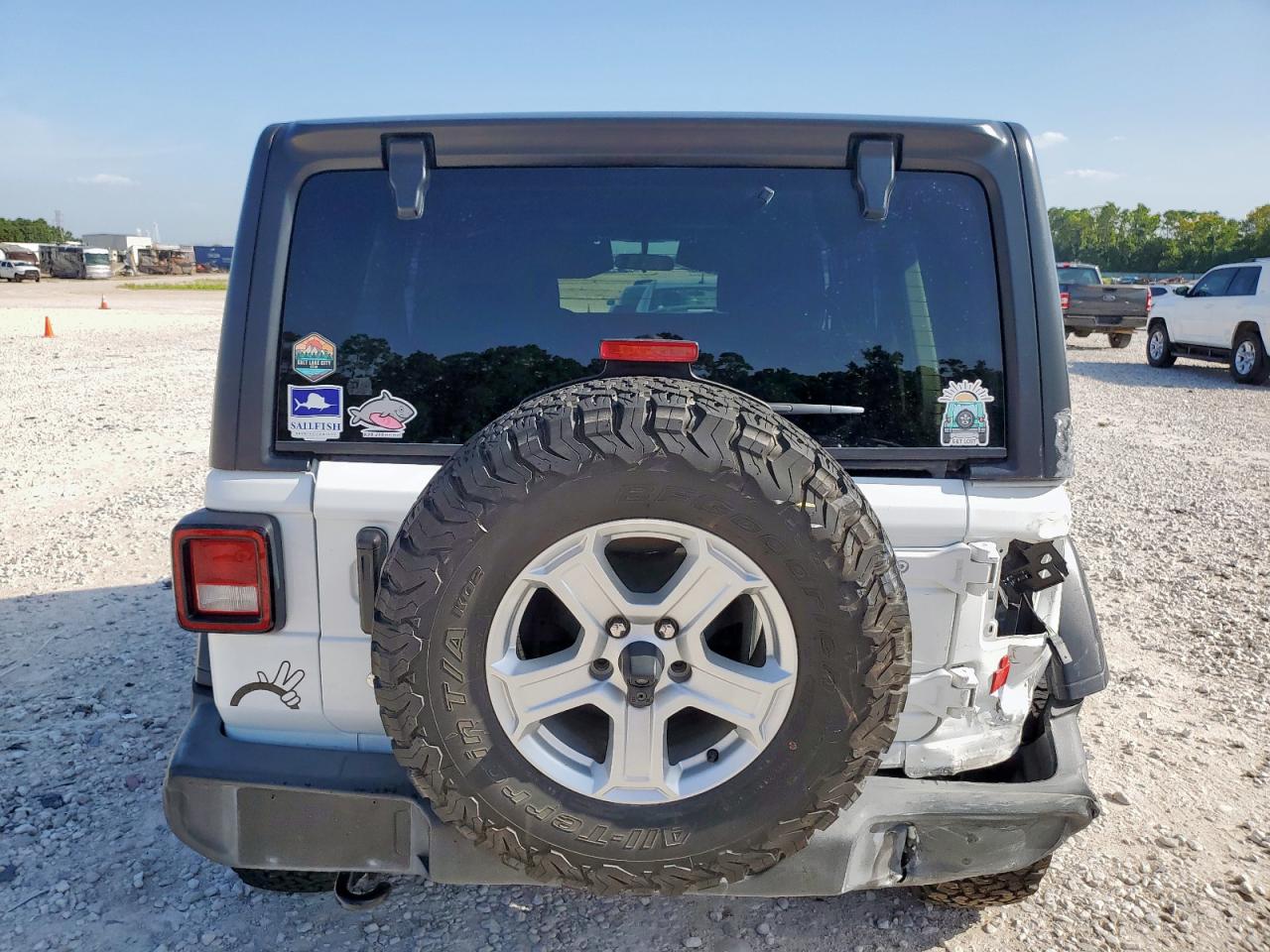 2019 Jeep Wrangler Unlimited Sport VIN: 1C4HJXDN7KW592544 Lot: 63093445