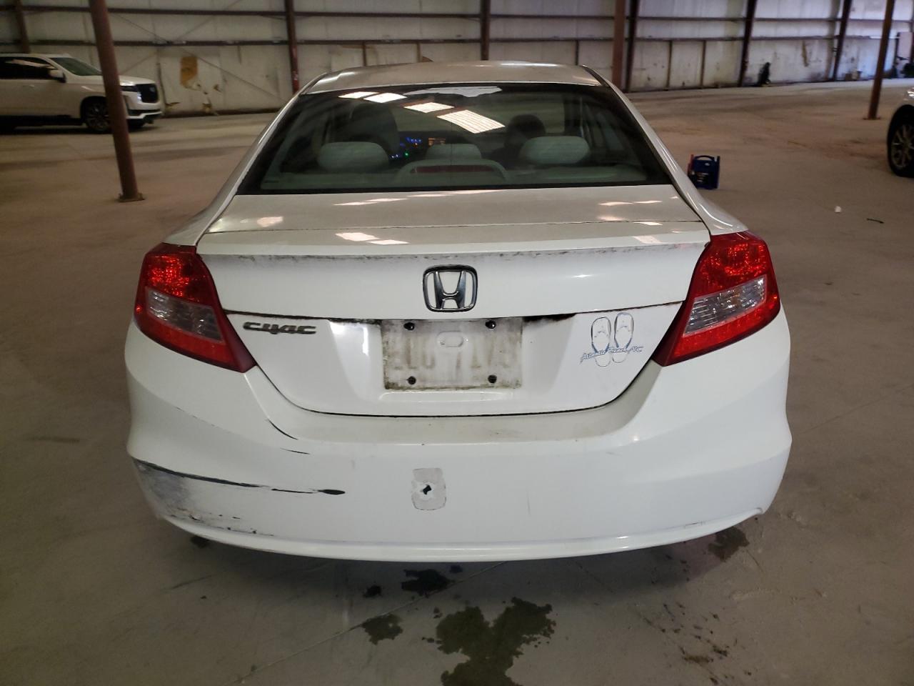 2012 Honda Civic Lx VIN: 2HGFG3B56CH567251 Lot: 65405275