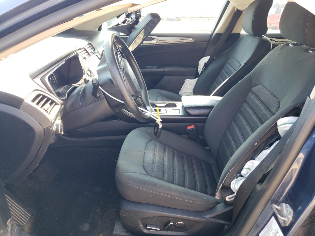 2019 Ford Fusion Se VIN: 3FA6P0HD7KR252544 Lot: 63153575
