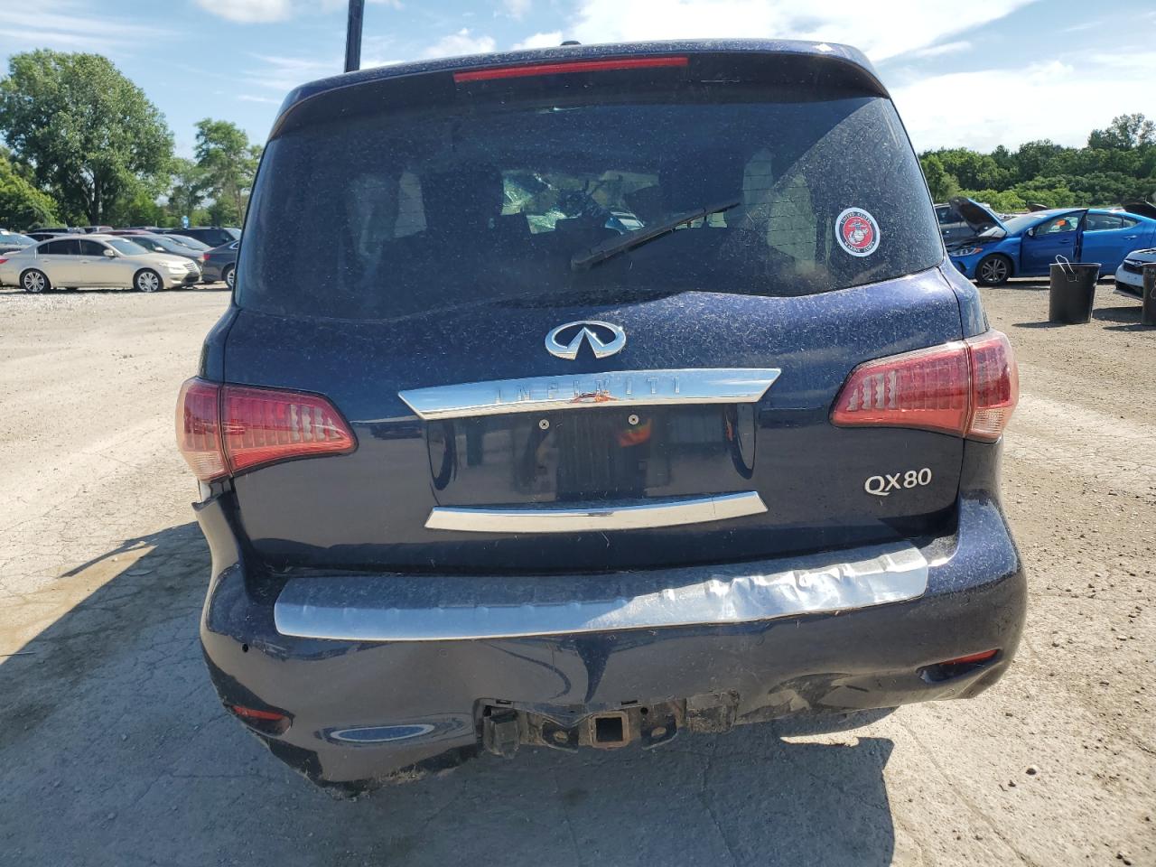 2017 Infiniti Qx80 Base VIN: JN8AZ2NC1H9431256 Lot: 64092225