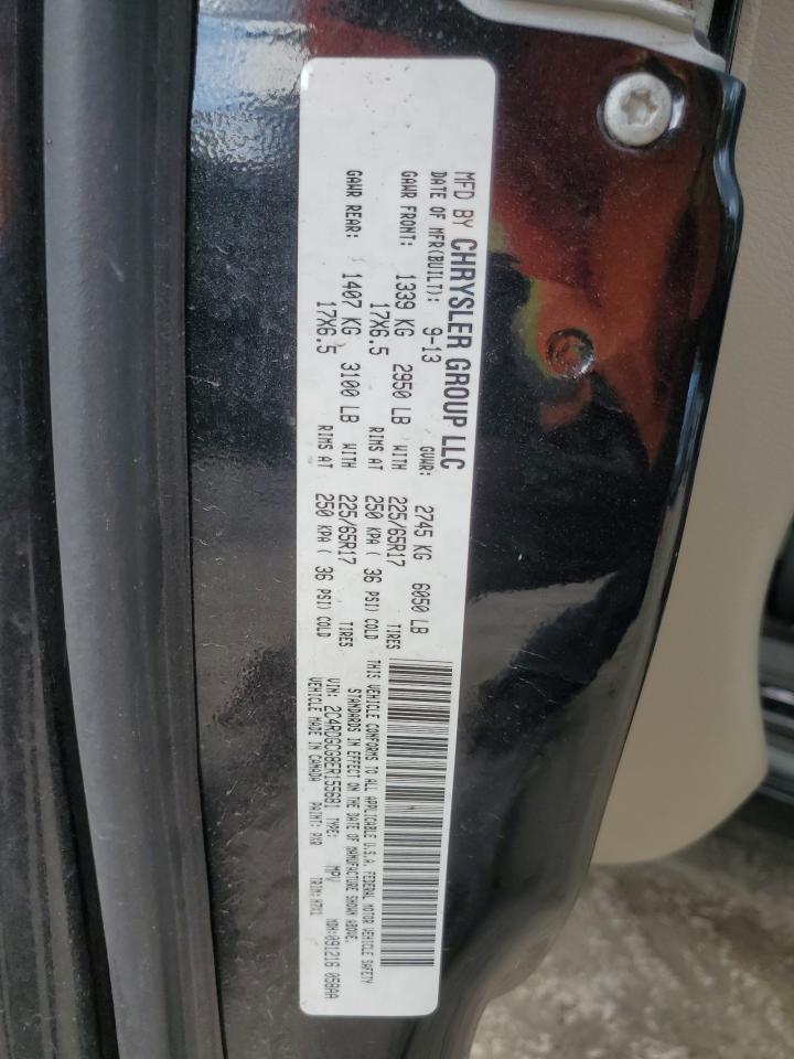 2014 Dodge Grand Caravan Sxt VIN: 2C4RDGCG8ER155681 Lot: 63787465