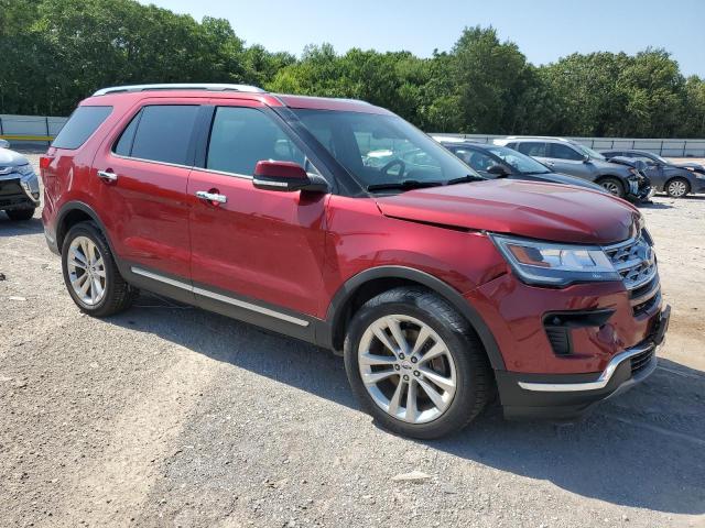  FORD EXPLORER 2018 Czerwony