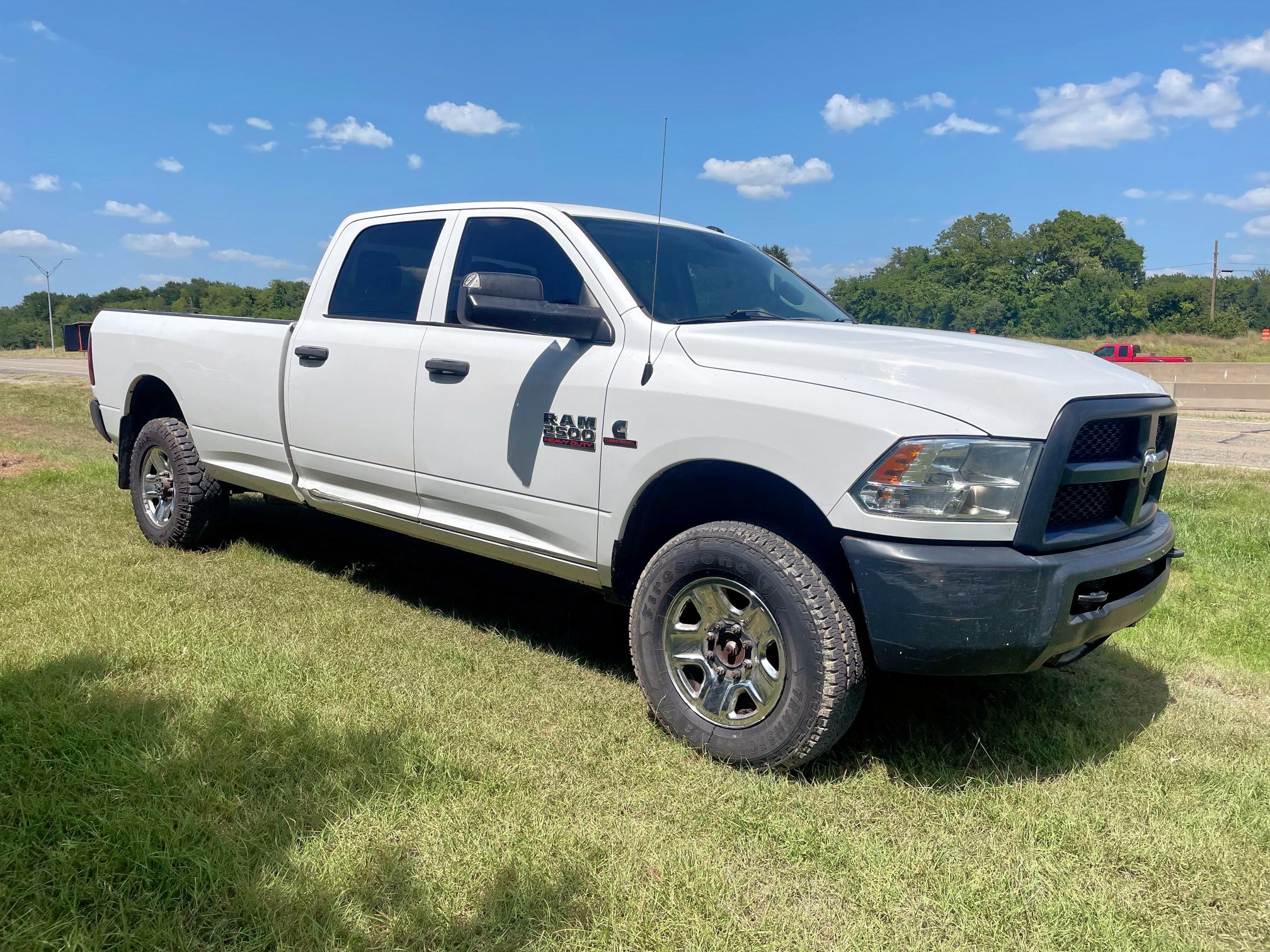 2018 RAM 2500 ST   for sale at Copart TX - DALLAS